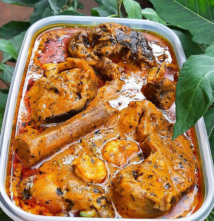 Banga with Chicken Soup