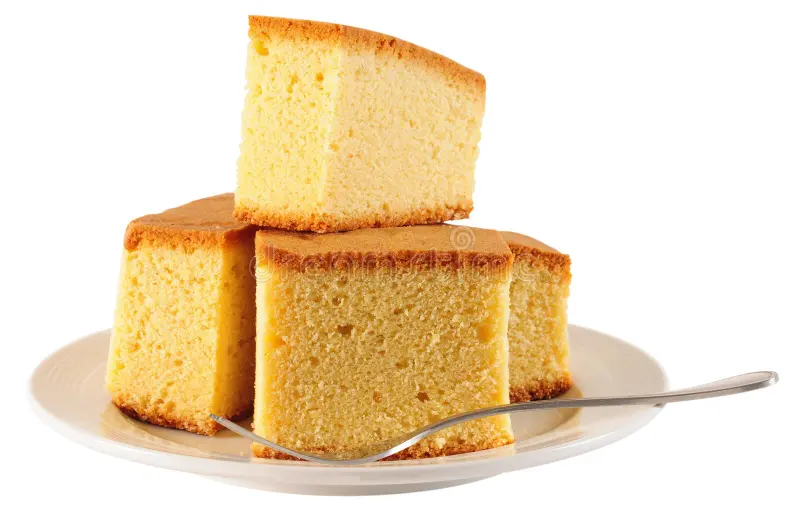 Sliced Cake